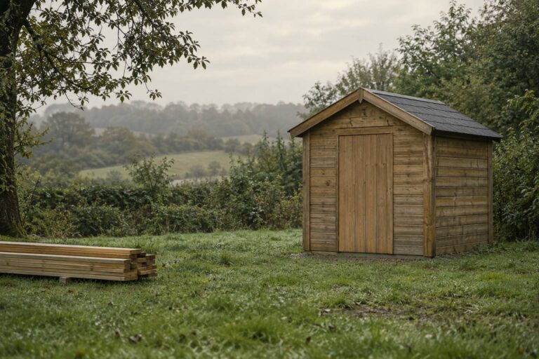 Abri de jardin autoclave ou bois brut : lequel choisir