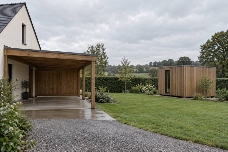 Carport adossé ou autoportant : quelle structure choisir