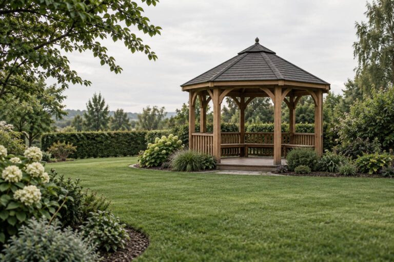 Kiosque et gloriette en bois : quelle taille pour quel usage